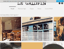 Tablet Screenshot of le-galopin.com